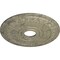 Ekena Millwork Munich Ceiling Medallion (Canopies up to 5 5/8"), 17 1/2"OD x 3 5/8"ID x 1"P, Castle Stone Crackle CM17MUCSC - alternate 4